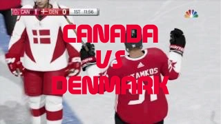 NHL 17 CANADA VS DENMARK MOD VEN