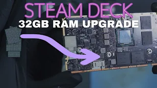 Steam Deck 16GB to 32GB RAM Upgrade | Joshi Repair