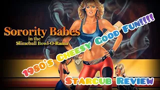 Sorority Babes in the Slimeball Bowl-o-Rama is a cheesy "It's so Bad film" is actually a lot of fun