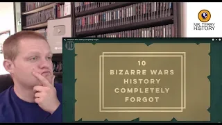 A History Teacher Reacts | "10 Bizarre Wars History Completely Forgot" by All Time 10's