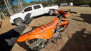 KTM 150 SX - 2 Stroke Riding