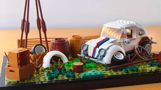 Lego Barn Find VW Beetle Herbie MOC
