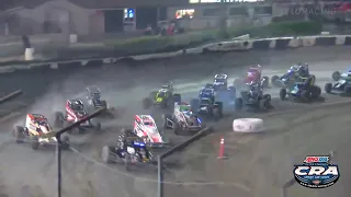 HIGHLIGHTS: AMSOIL USAC CRA Sprint Cars | Bakersfield Speedway | 5/14/2022