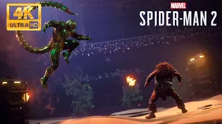 Scorpion vs Kraven The Hunter Scene - Marvel's Spider-Man 2 (4K 60FPS)