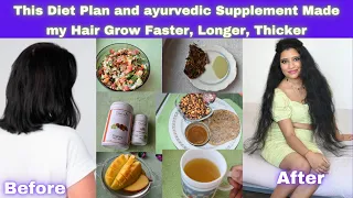 My Nutrient Dense Diet Plan And Ayurvedic Supplements For Healthy,  Long, Strong, Thick Hair