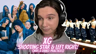 DANCER REACTS TO XG - SHOOTING STAR & LEFT RIGHT MVs & Dance Practices [WITH JP/KOR SUBTITLES]