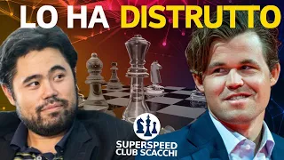 Carlsen Distrugge Nakamura | La Partita Più Spettacolare di Tutti i Tempi