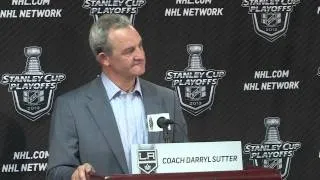 6/8/13 - Pre Game - Head Coach Darryl Sutter