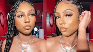 TRENDY Soft Glam| Client Makeup Tutorial| @prettishglam.chic