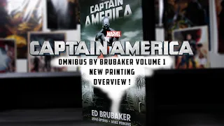 Captain America By Ed Brubaker Omnibus Volume 1 | NEW PRINTING OVERVIEW!
