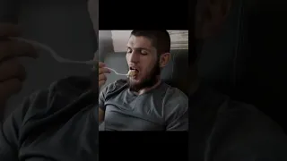 Islam Makhachev Food Delivery Post Weight Cut - Khabib (UFC 205)