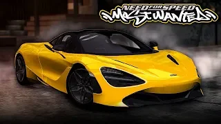 NFS Most Wanted | McLaren 720S Mod Gameplay [1440p60]