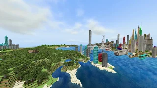 Minecraft City Map Trailer + DOWNLOAD
