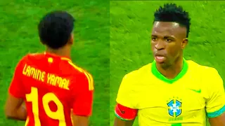 INSANE ACT! This is WHAT HAPPENED during SPAIN BRAZIL match with LAMINE YAMAL!