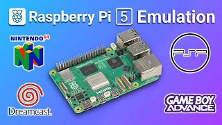 Emulation On The Raspberry Pi 5 Is Already Really Good! Pi5 EMU Testing