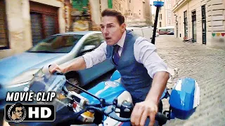 Rome Car Chase Scene | MISSION IMPOSSIBLE DEAD RECKONING PART ONE (2023) Action, Tom Cruise