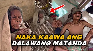 ANG DALAWANG NAKAKA AWANG  MATANDANG KATUTUBO NA NAG AANTAY NA LAMANG