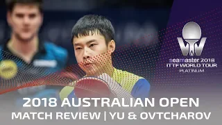 2018 Australian Open | Yu Ziyang & Dimitrij Ovtcharov Match Review