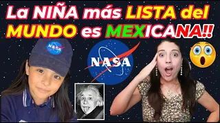 Niña genio MEXICANA con un coeficiente intelectual por encima del de Albert Einstein impresionante!