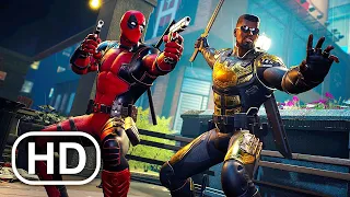 Deadpool Meets Blade Scene 4K ULTRA HD - Marvel's Midnight Suns