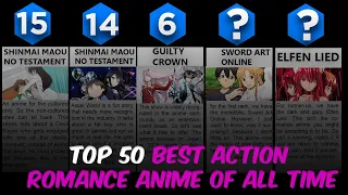 Top 50 Best Action Romance Anime Of All Time