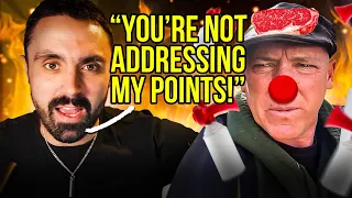 JOEY CARBSTRONG NON-STOP ROASTS CLOWN FARMER ON LIVE TV!