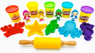 Create and Learn Sea Animals with Play Doh & Cocomelon Kids 🐢🐬🐙 Preschool Toddler Learning Video