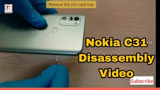 Nokia C31 Disassembly Video