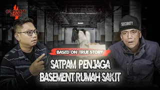 JAGA DI GEDUNG BASEMENT INI SEREMNYA LEVEL 100?? CERITA HOROR SATPAM RUMAH SAKIT #OMMAMAT