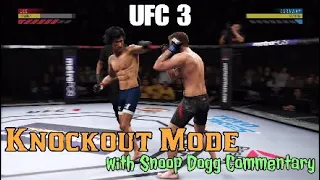 Knockout Mode With Snoop Dogg Commentary | UFC 3