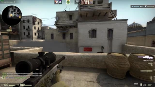 Эйс с AWP на de_dust2