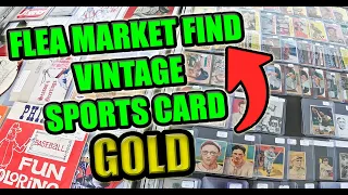 Vintage Sports Card Treasure Flea Market Find #fleamarketfinds #basketballcards #sportscards #cards