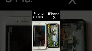 iPhone 8 Plus vs iPhone X PUBG TEST in 2023 Best iPhone for PUBG in 2023