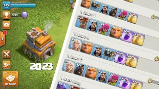 Top 5 Th7 Attack Strategy  2023 | Best Town hall 7 Army For War in Clash of Clans