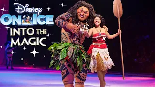 [4K]✨DISNEY ON ICE INTO THE MAGIC FULL LIVE SHOW 2023! ❄️⛸️Front view seat @ Barclays Center!