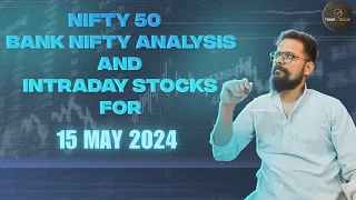 15 May | Nifty Prediction and Bank Nifty Analysis for Tuesday | Bank Nifty Tomorrow