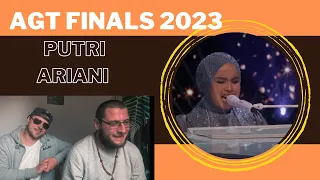 'Don't Let The Sun Go Down On Me' - PUTRI ARIANI (AGT FINALS 2023) (UK Independent Artists React)