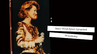 Anni-Frid Lyngstad "ABBA-Frida" 76 birthday ( November 15, 2021)