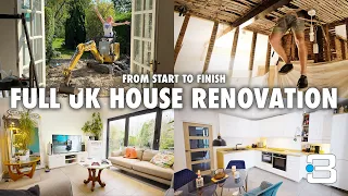 4.5 Years In 40 Minutes | FULL English Cottage House Renovation | From Start To Finish