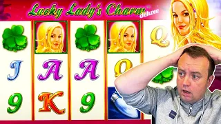 YESS! Big Win on Lucky Lady’s Charm Slot!