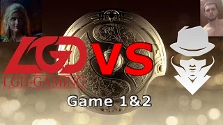 (EvilArthas) LGD Gaming vs Team Secret - International 2015 Group Stage [Games 1 & 2]