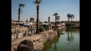 Karnak temple sacred lake.