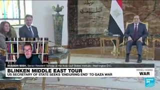 Egypt 'counting' on US, Middle East allies to make Gaza 'liveable after the war' • FRANCE 24