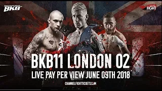 NATHEN JDOGG VS MICKY PARKER  BKB11 BARE KNUCKLE BOXING 02 LONDON