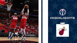 Highlights: Wizards at Heat - 11/18/21