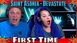 FIRST TIME HEARING Saint Asonia - Devastate | THE WOLF HUNTERZ REACTIONS