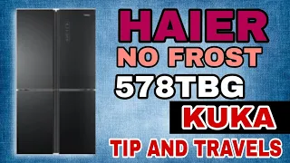 HAIER NO FROST REF HR578TBG INFO