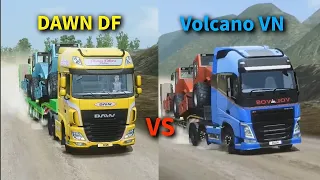 DAWN DF vs VOLCANO VN comparison |toe3 truck comparison gamplay