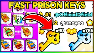 *BEST*🔑ENCHANTS for FAST PRISON KEYS! Pet Simulator 99