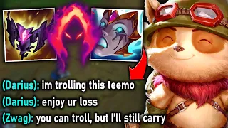 My team thought I was trolling with Teemo mid... but then the impossible happened